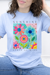 Light Blue Comfort Colors Tee