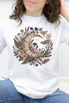 White Tultex Tee