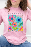 Pink Color Blast Tee