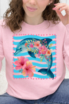 Pink Gildan Sweatshirt