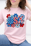 Pink Tultex Tee