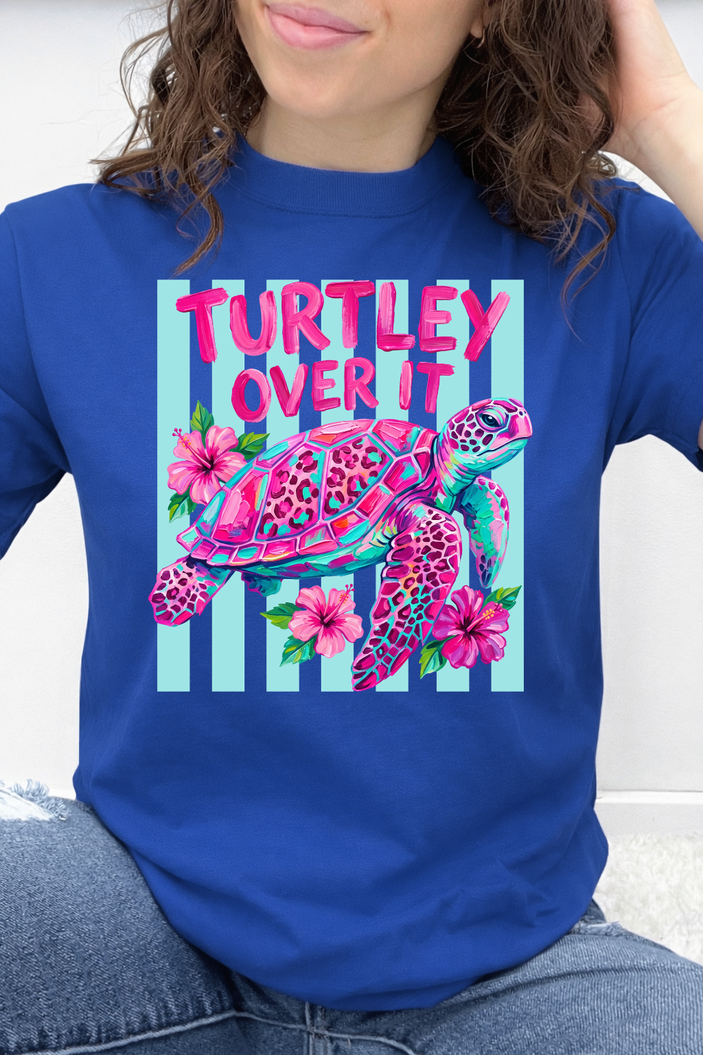 Turtley Over It Sea Turtle Graphic Collection