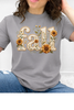 Embroidered Sunflower Fall Graphic Collection