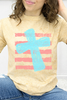 Distressed Stripe Cross Graphic Collection