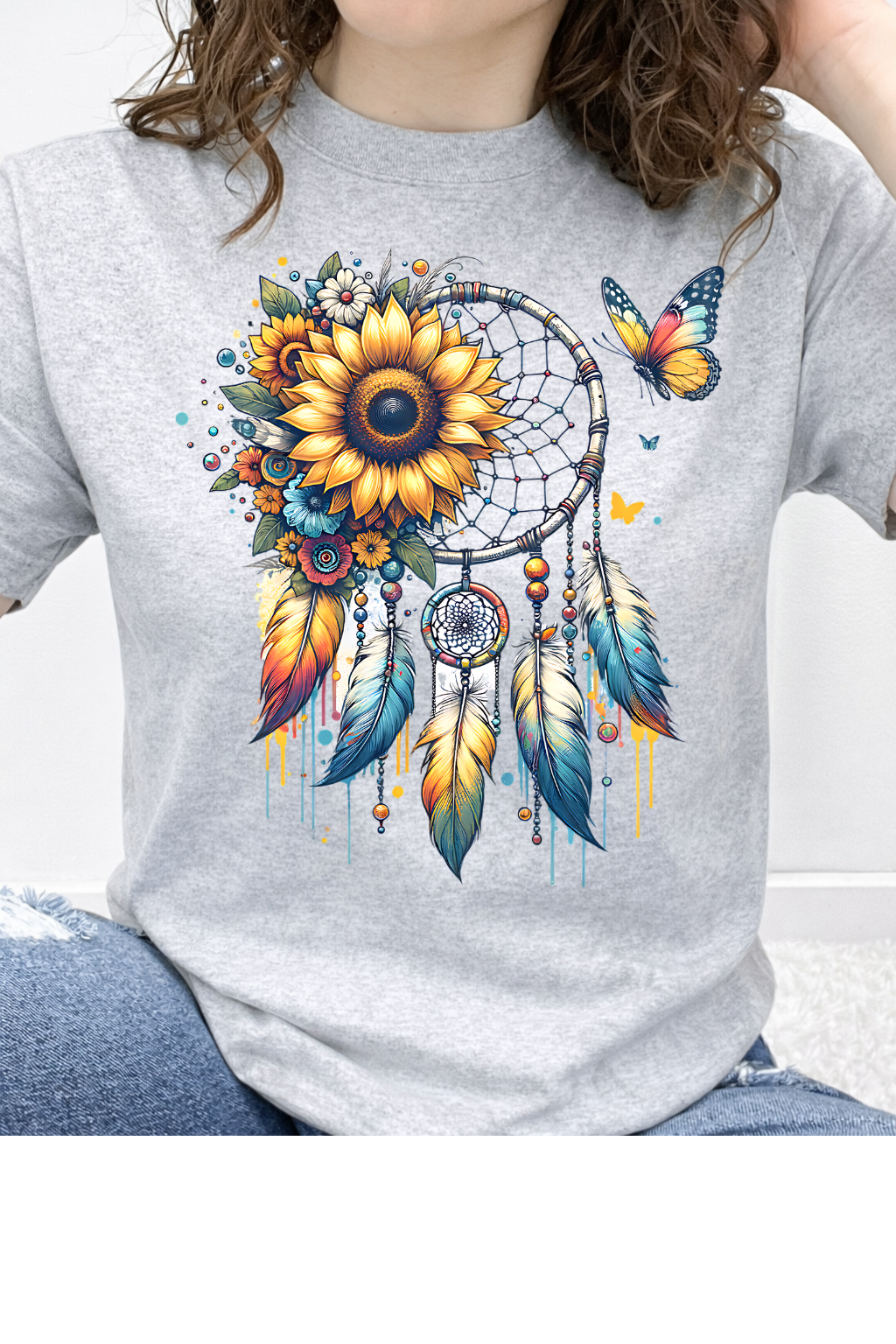 Sunflower Dreamcatcher Graphic Collection