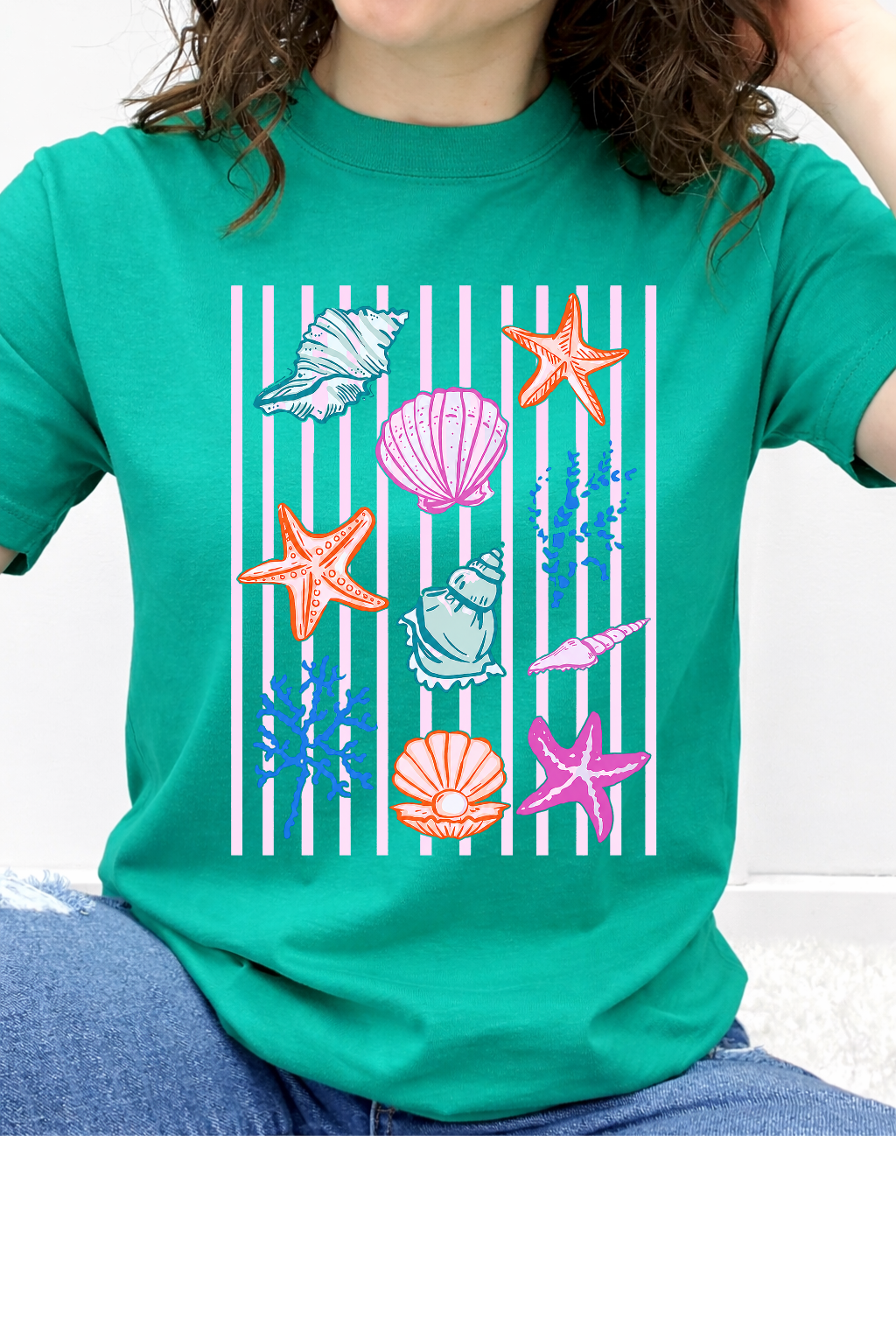 Coastal Treasure Striped Graphic Collection