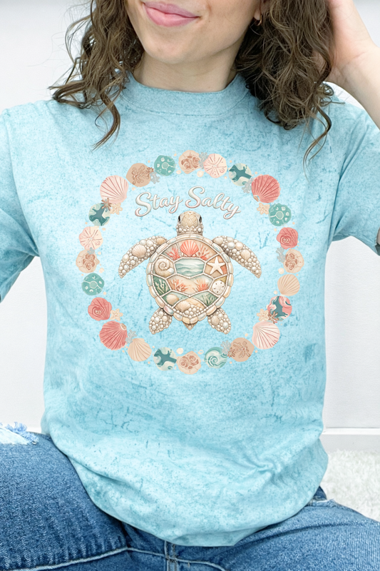 Stay Salty Sea Turtle Graphic Collection