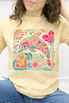 Yellow Color Blast Tee