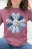 Denim Daisy Patchwork Graphic Collection