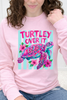 Turtley Over It Sea Turtle Graphic Collection