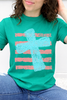 Distressed Stripe Cross Graphic Collection
