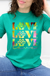 Teal Comfort Colors Tee