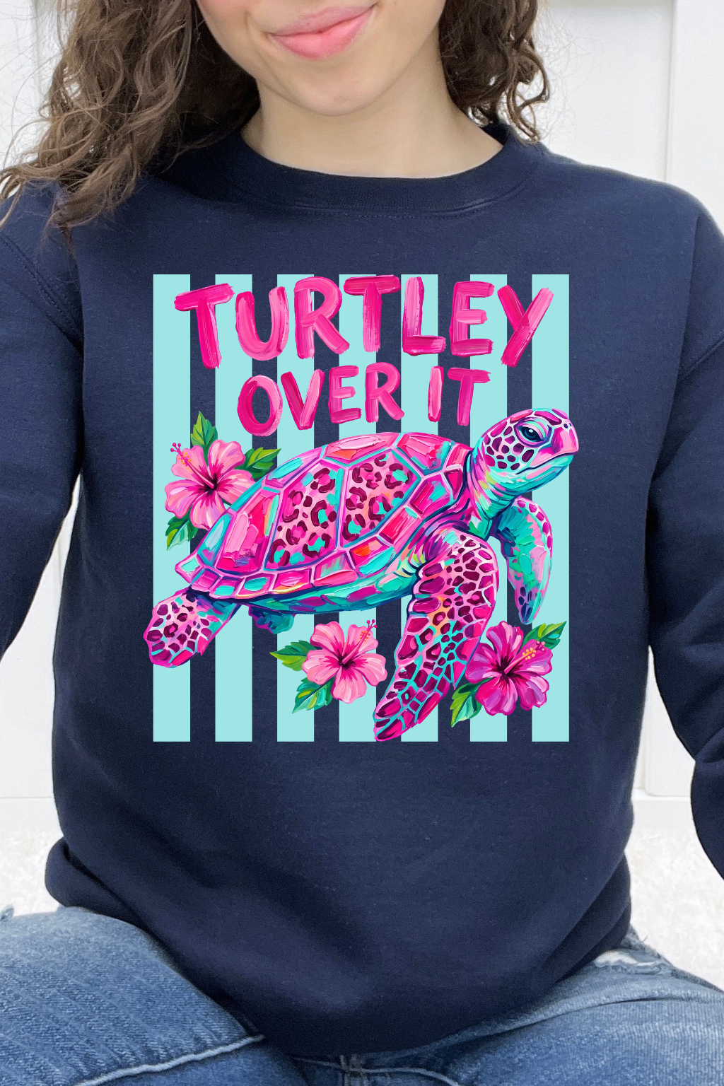 Turtley Over It Sea Turtle Graphic Collection