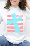 White Tultex Tee