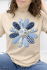 Denim Daisy Patchwork Graphic Collection