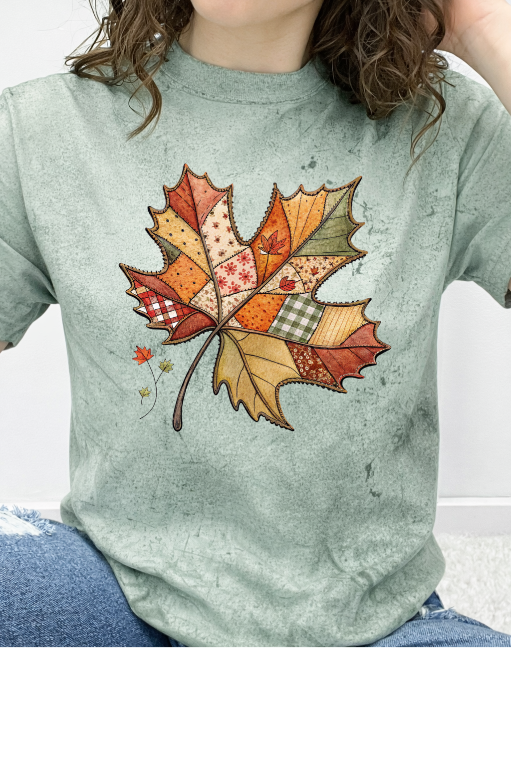 Patchwork Leaf Graphic Collection