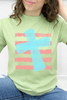 Distressed Stripe Cross Graphic Collection