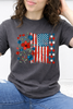 Checkers & Blooms Flag Graphic Collection