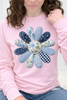 Denim Daisy Patchwork Graphic Collection
