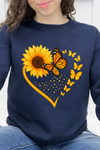 Navy Gildan Sweatshirt
