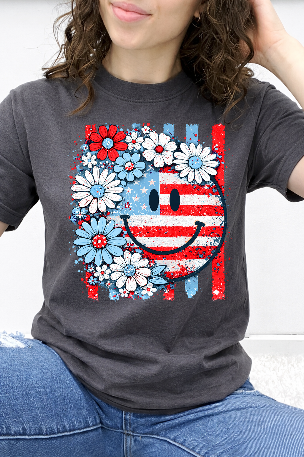 Stars & Stripes Smiley Bloom Graphic Collection