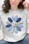 Heather Grey Gildan Sweatshirt