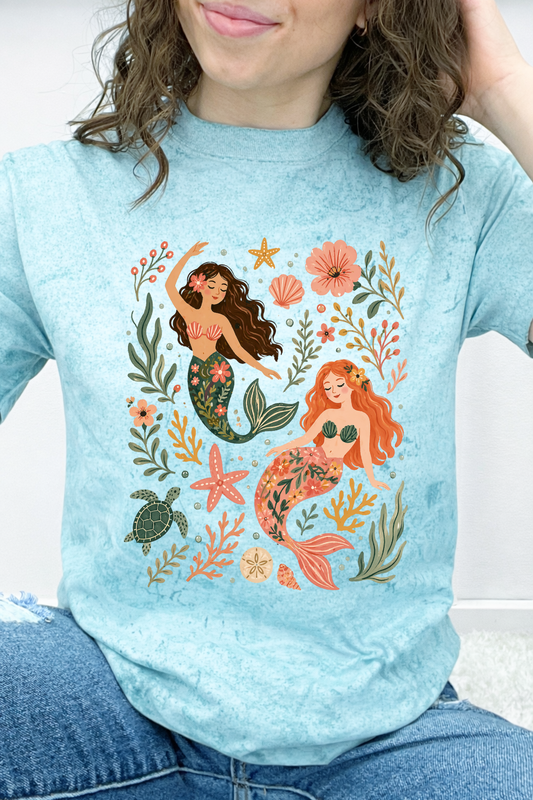 Seaside Mermaid Sisters Graphic Collection