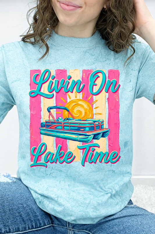 Livin On Lake Time Graphic Collection