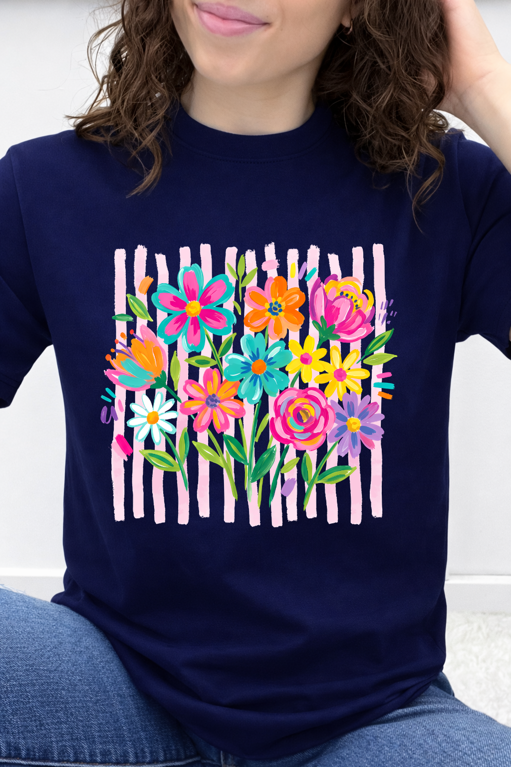 Fresh Bloom Stripe Graphic Collection