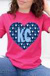 Fuchsia Gildan Tee