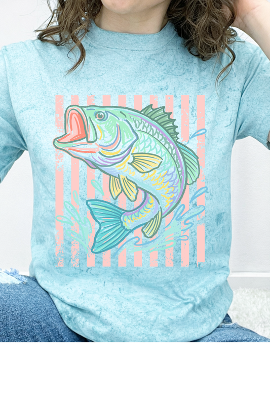 Pastel Bass Splash Graphic Collection
