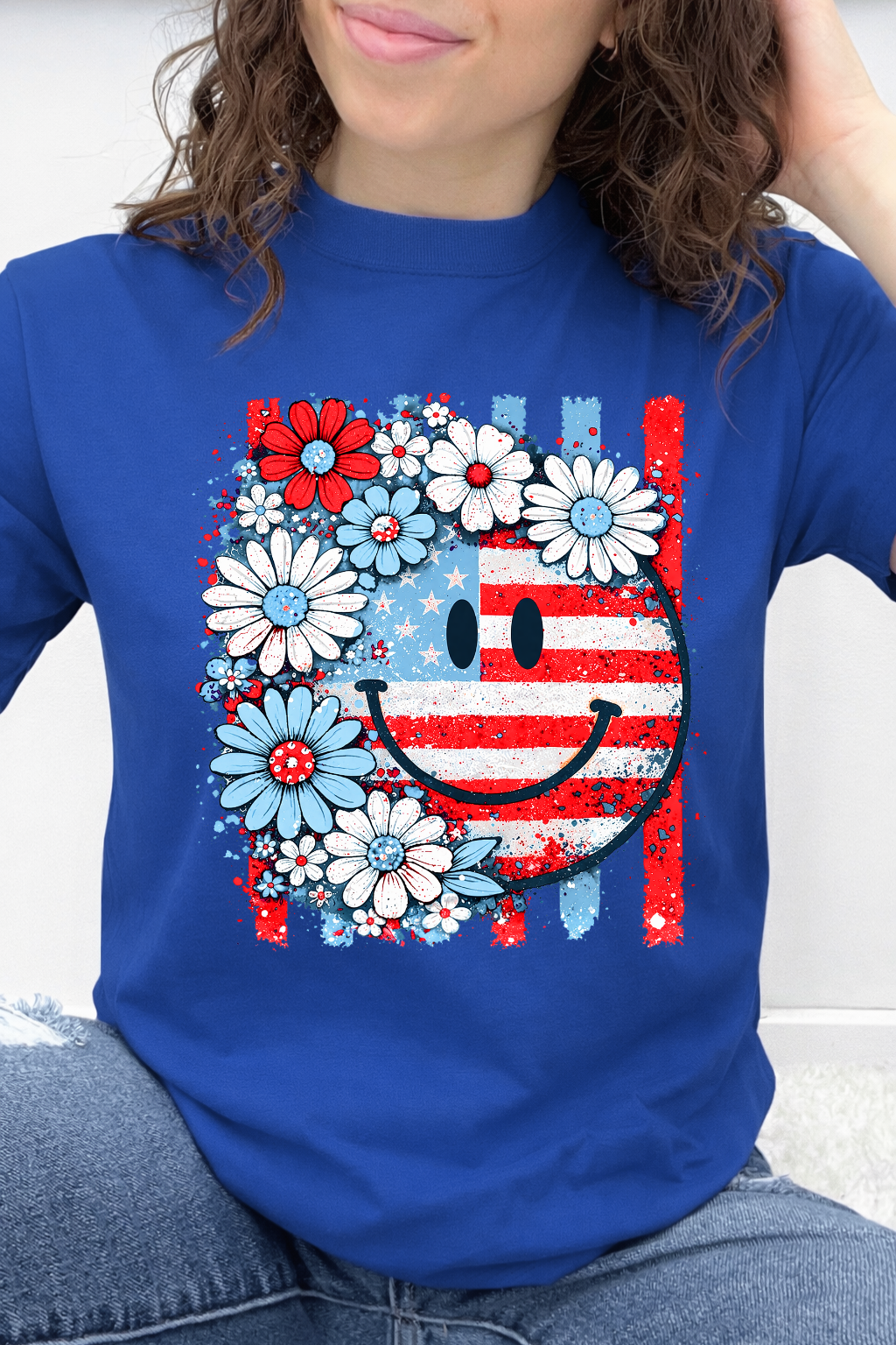 Stars & Stripes Smiley Bloom Graphic Collection