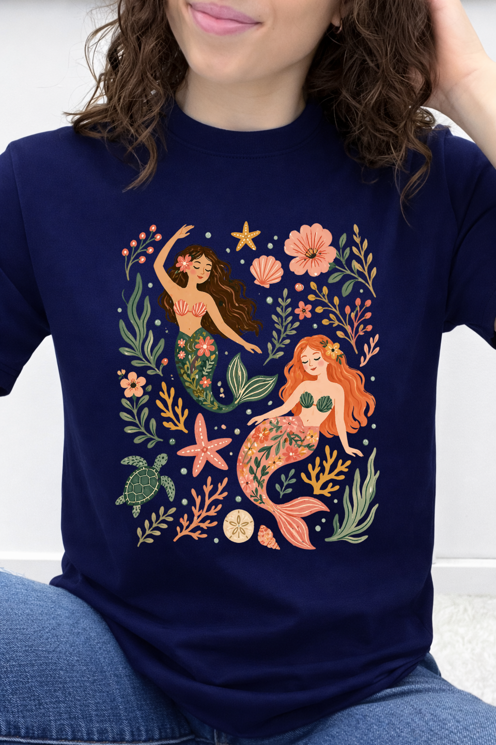 Seaside Mermaid Sisters Graphic Collection