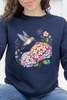 Hydrangea Hummingbird Graphic Collection