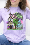Purple Color Blast Tee