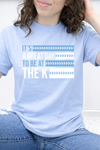 Light Blue Comfort Colors Tee