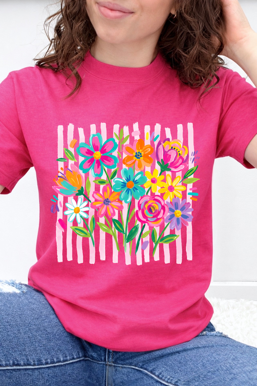 Fresh Bloom Stripe Graphic Collection