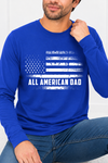 Royal Long Sleeve Tultex Tee