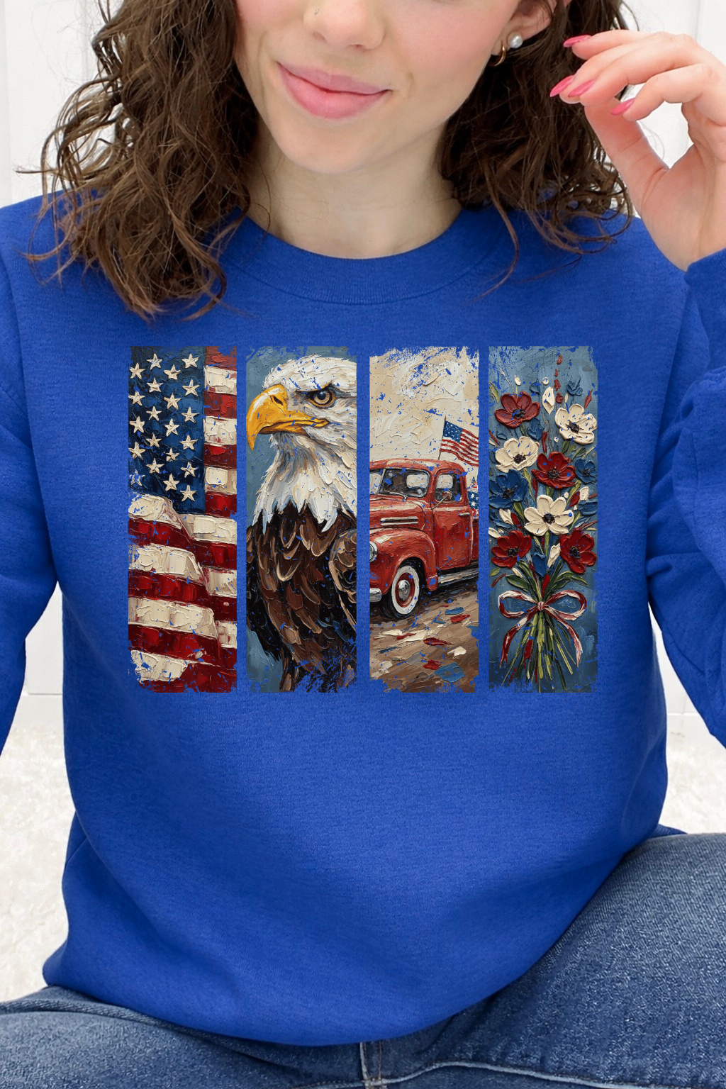 Vintage Patriotic Panels Graphic Collection