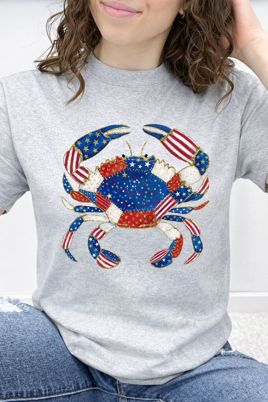 Americana Patchwork Crab Graphic Collection