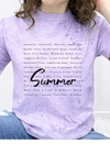 Purple Color Blast Tee