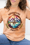 Orange Color Blast Tee