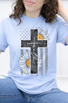 Light Blue Comfort Colors Tee