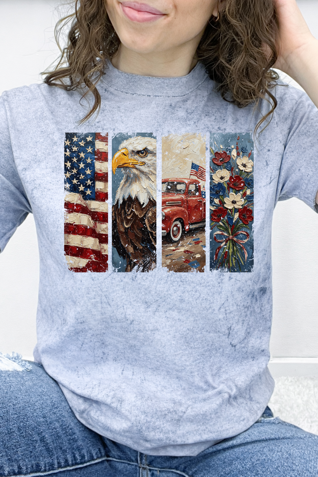 Vintage Patriotic Panels Graphic Collection
