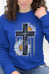 Royal Long Sleeve Tultex Tee
