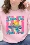 Pink Gildan Sweatshirt