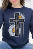 Faith Cross With Daisies Graphic Collection