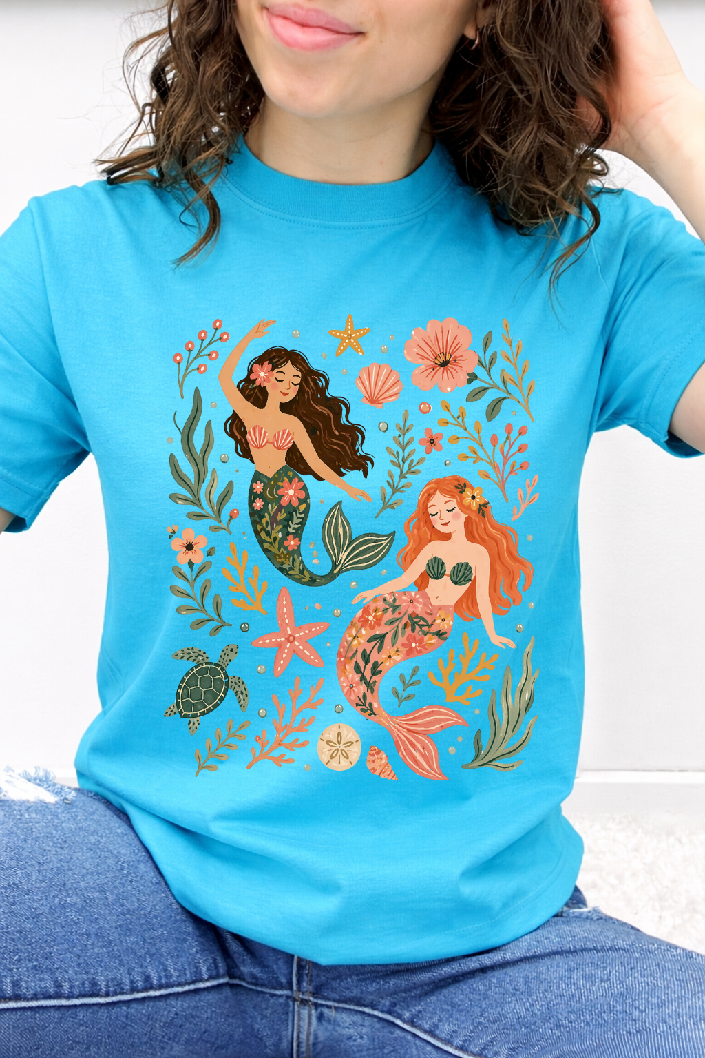 Seaside Mermaid Sisters Graphic Collection