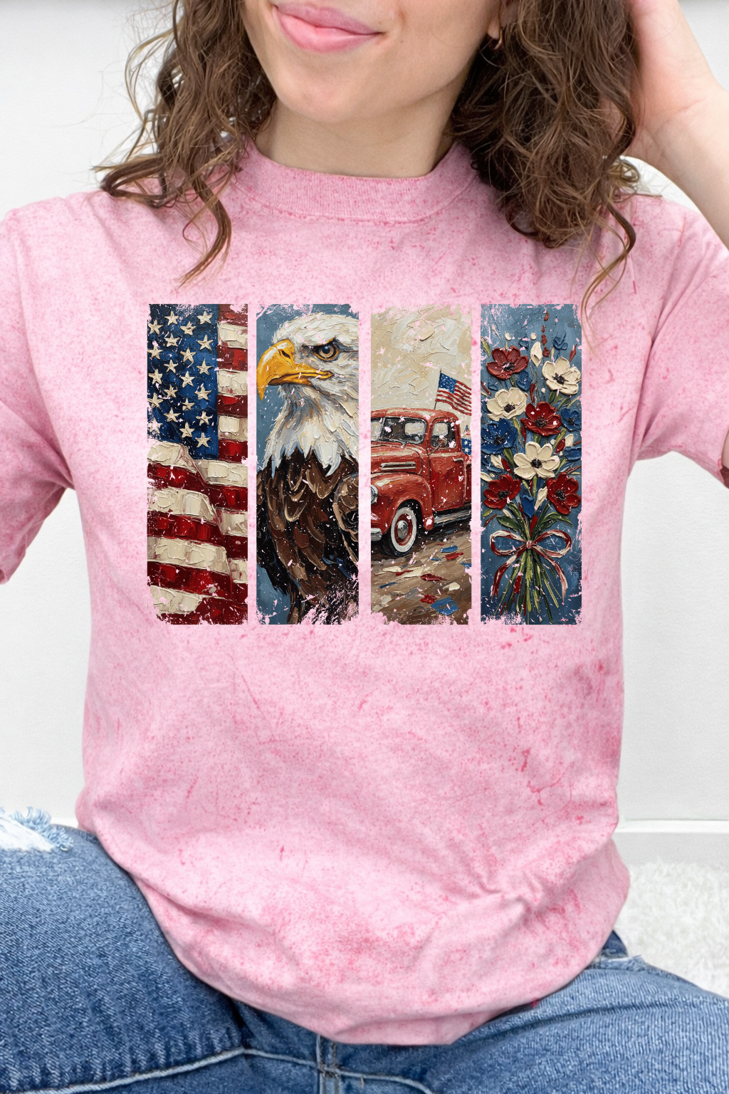 Vintage Patriotic Panels Graphic Collection