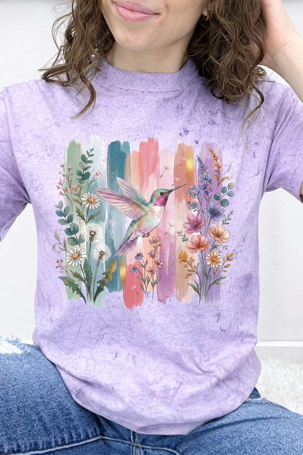 Painted Garden Hummingbird Graphic Collection
